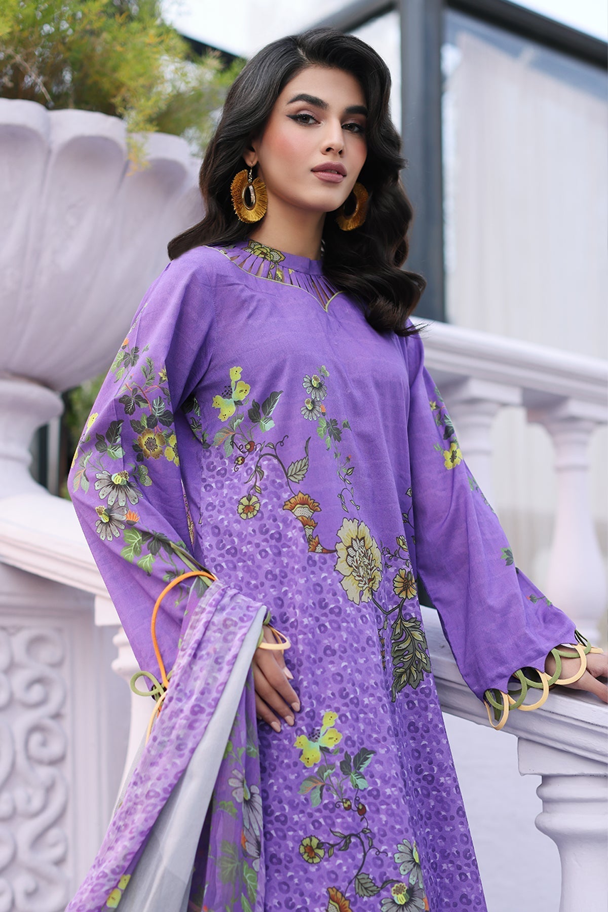 Charizma | Lawn Collection 24 | CPS4-02 - Official Charizma stockist in UK - Sakeena London