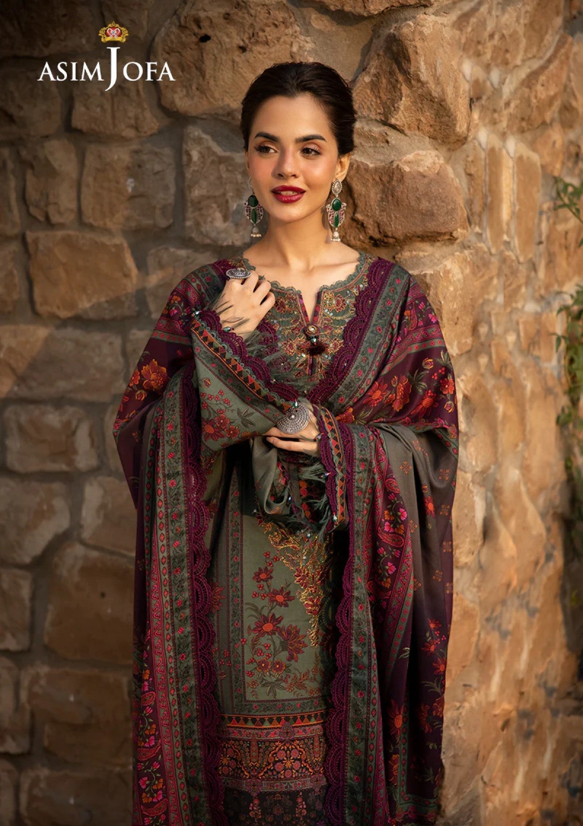 Winter Collection - Asim Jofa - Winter Wardrobe - AJUW-17