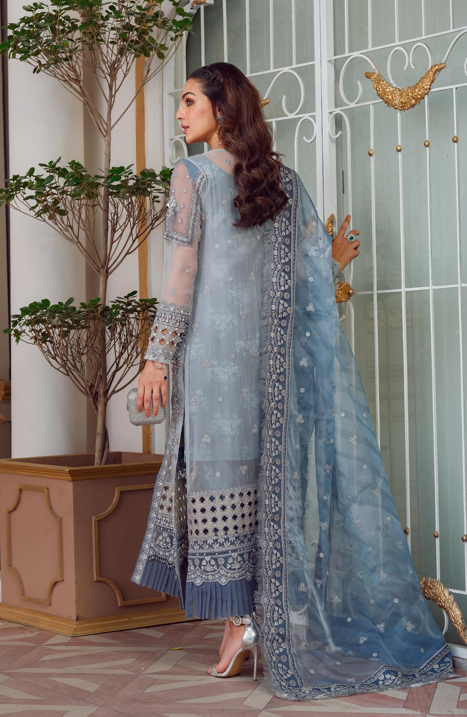 Mina Kashif | Luxury Pret | MK23-13-A/B - Official Mina Kashif stockist in UK - Sakeena London
