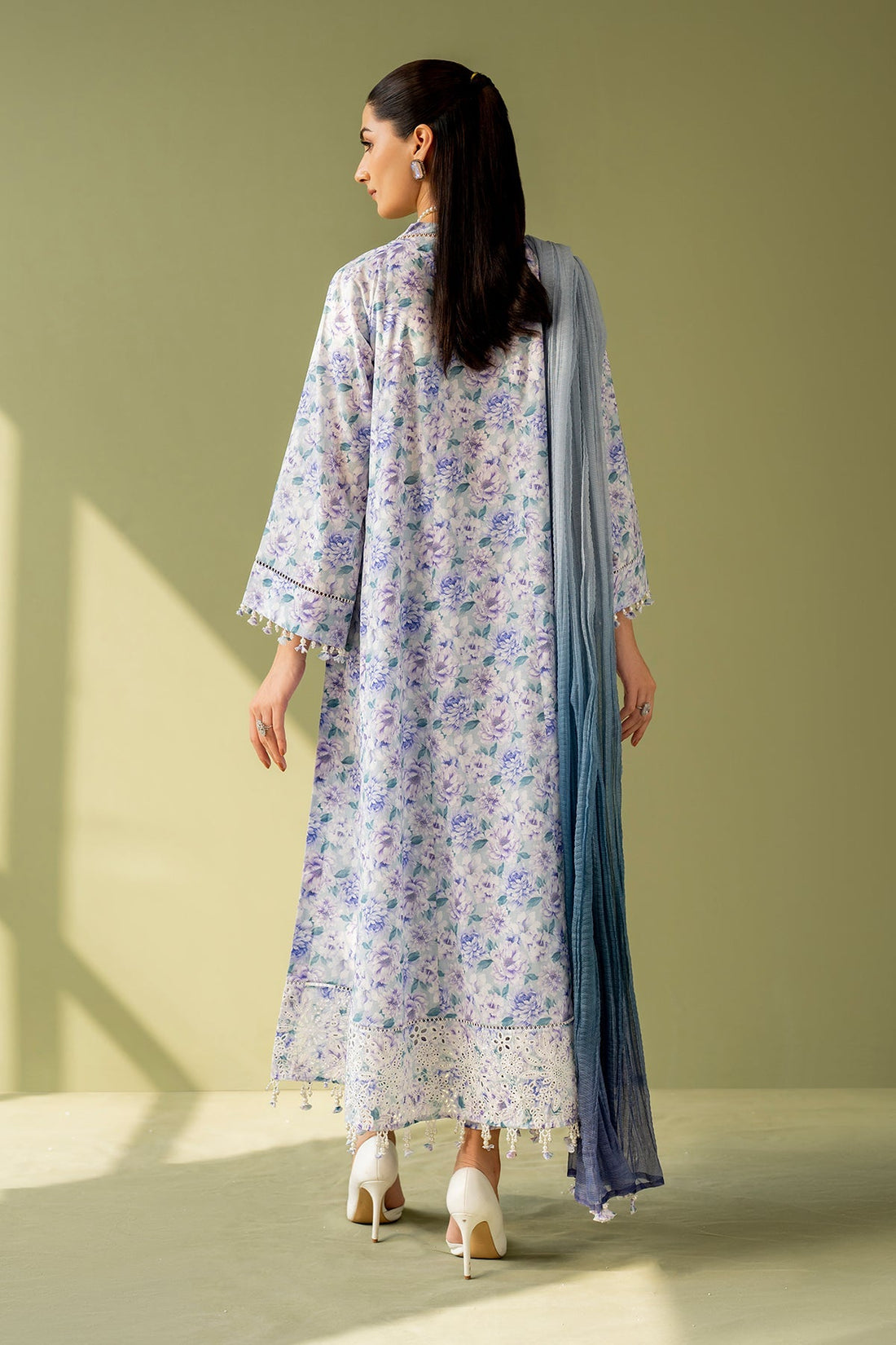 Baroque | Eid Printique | EMBROIDERED PRINTED LAWN UF-4167 - Official Baroque stockist in UK - Sakeena London