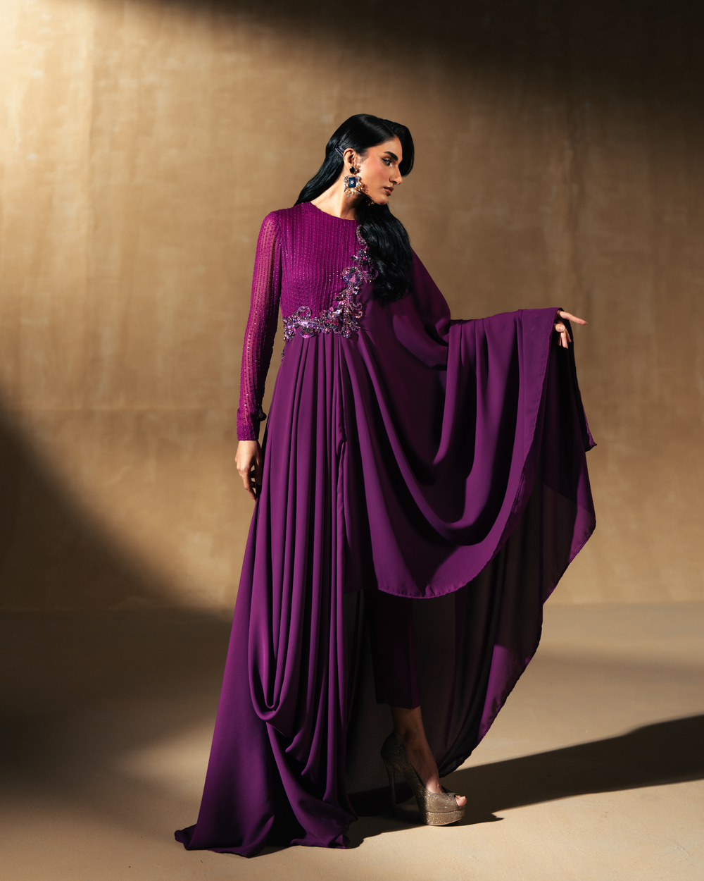 Vasal | Zyra Luxe Pret 26 | Divine drape - Official Vasal stockist in UK - Sakeena London