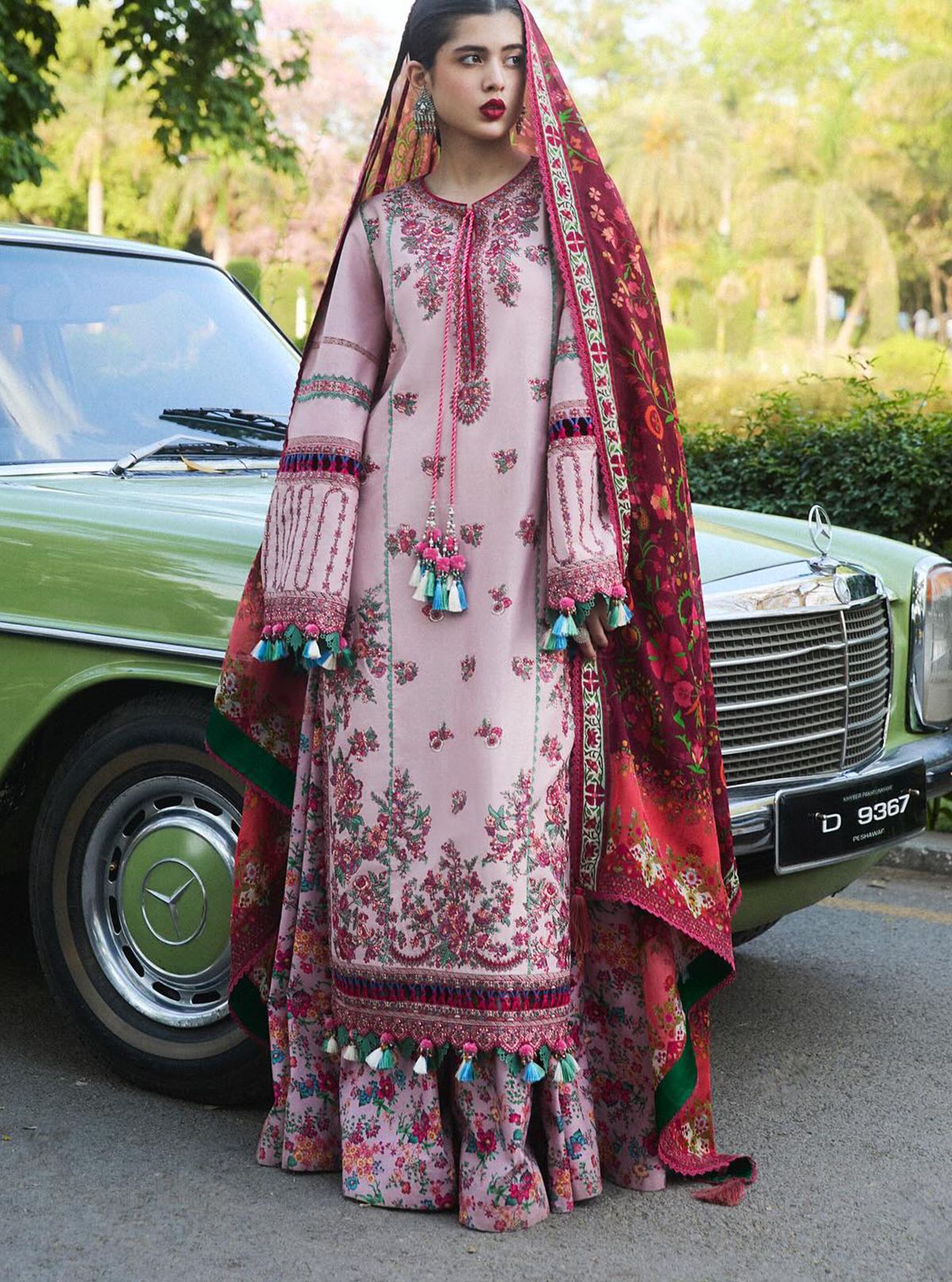 Lawn Collection - Hussain Rehar - SS 24 - D#491 - Sakura