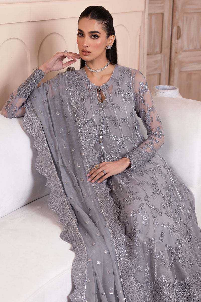 Jazmin | Formals Collection | CHIFFON UC-3045 - Official Jazmin stockist in UK - Sakeena London