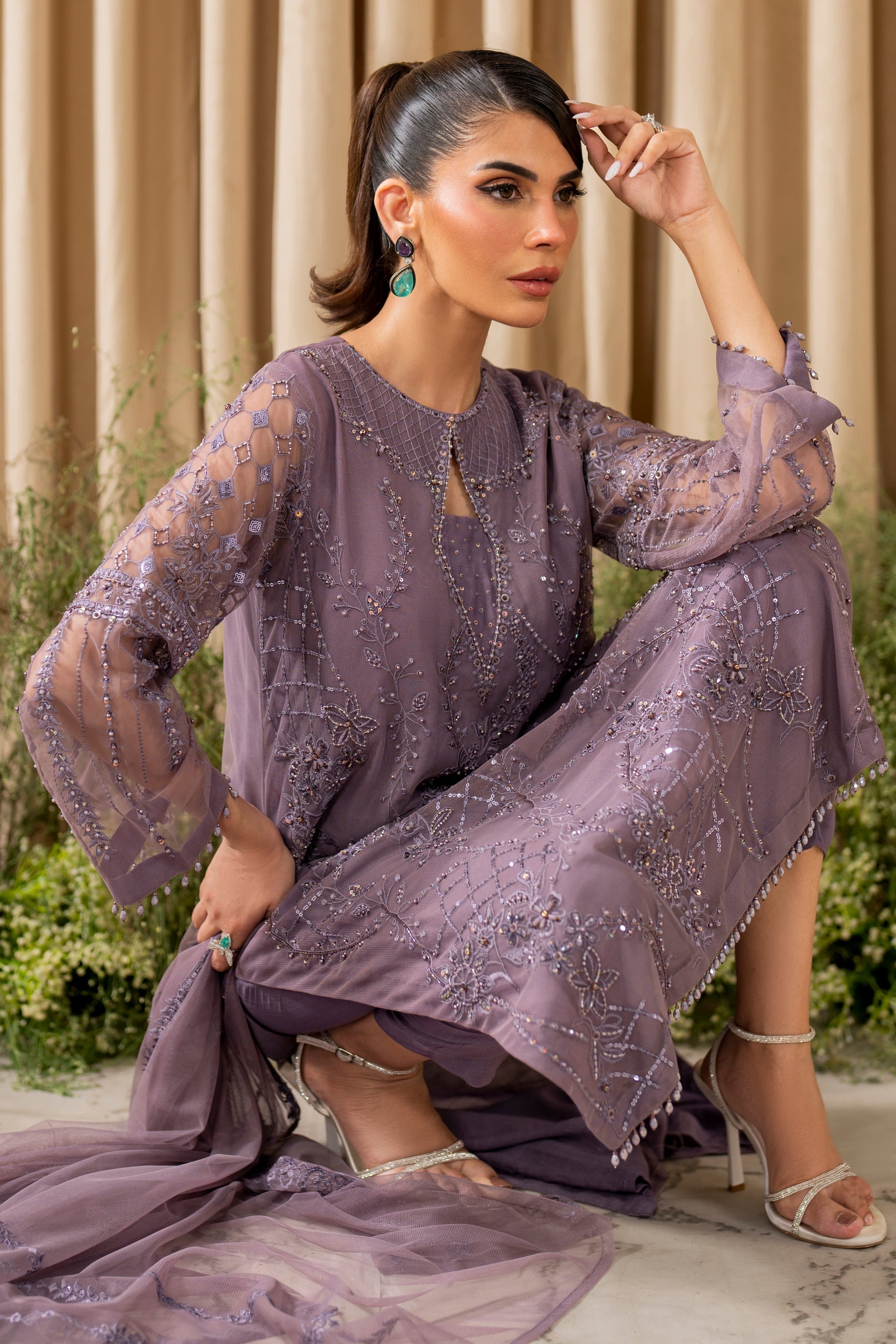 Naqshi | Lamour Evening Formals | STELLA - Official Naqshi stockist in UK - Sakeena London