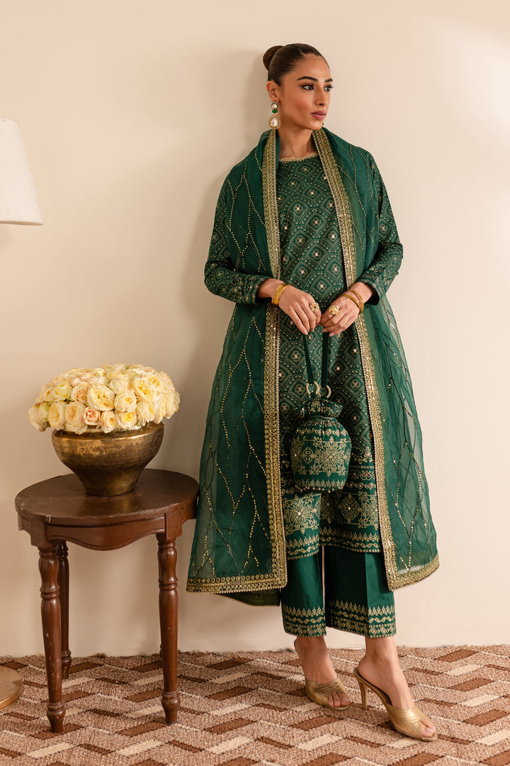 Batik | Reception Luxe Edit | Forest Green - Official Batik stockist in UK - Sakeena London