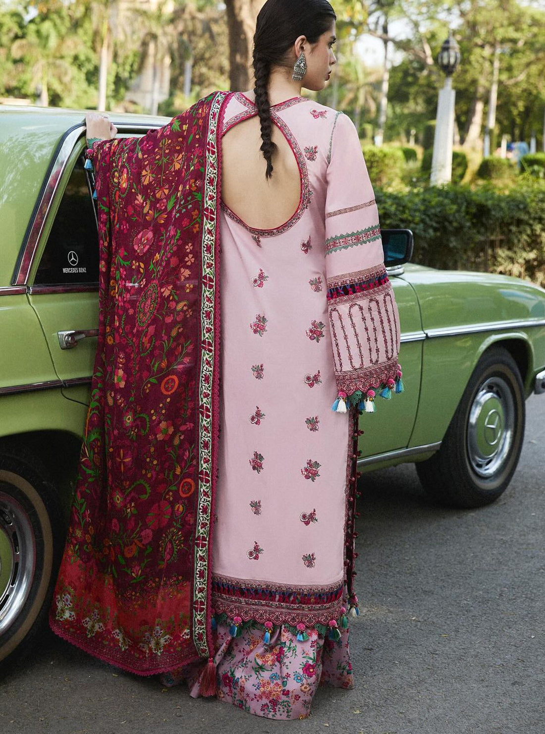 Lawn Collection - Hussain Rehar - SS 24 - D#491 - Sakura