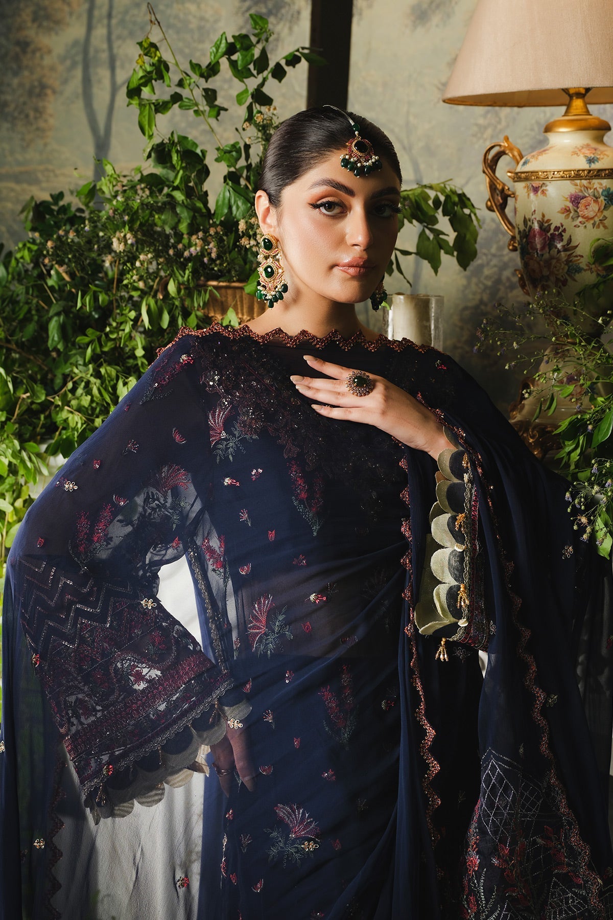 Paras by Pasha | Ayla Luxury Formals | PR102 Midnight - Official Paras by Pasha stockist in UK - Sakeena London