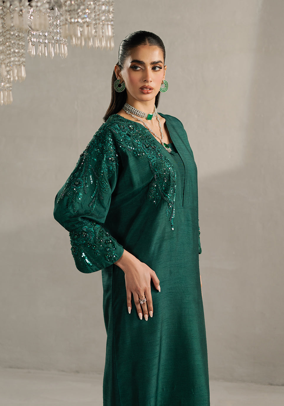 Zarqash | Silk Edit | ZQS 009 IZEL - Official Zarqash stockist in UK - Sakeena London