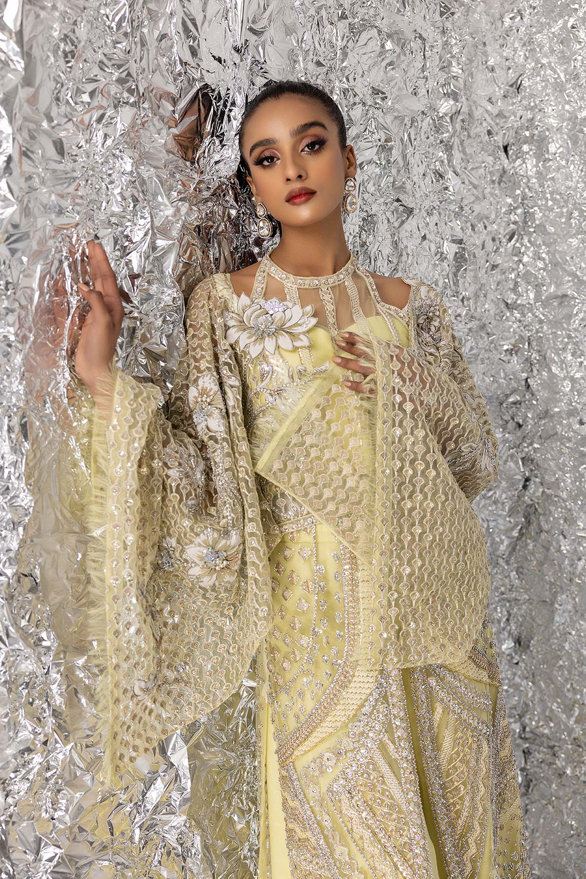 Mina Kashif | Luxury Pret | MK23-01 - Official Mina Kashif stockist in UK - Sakeena London