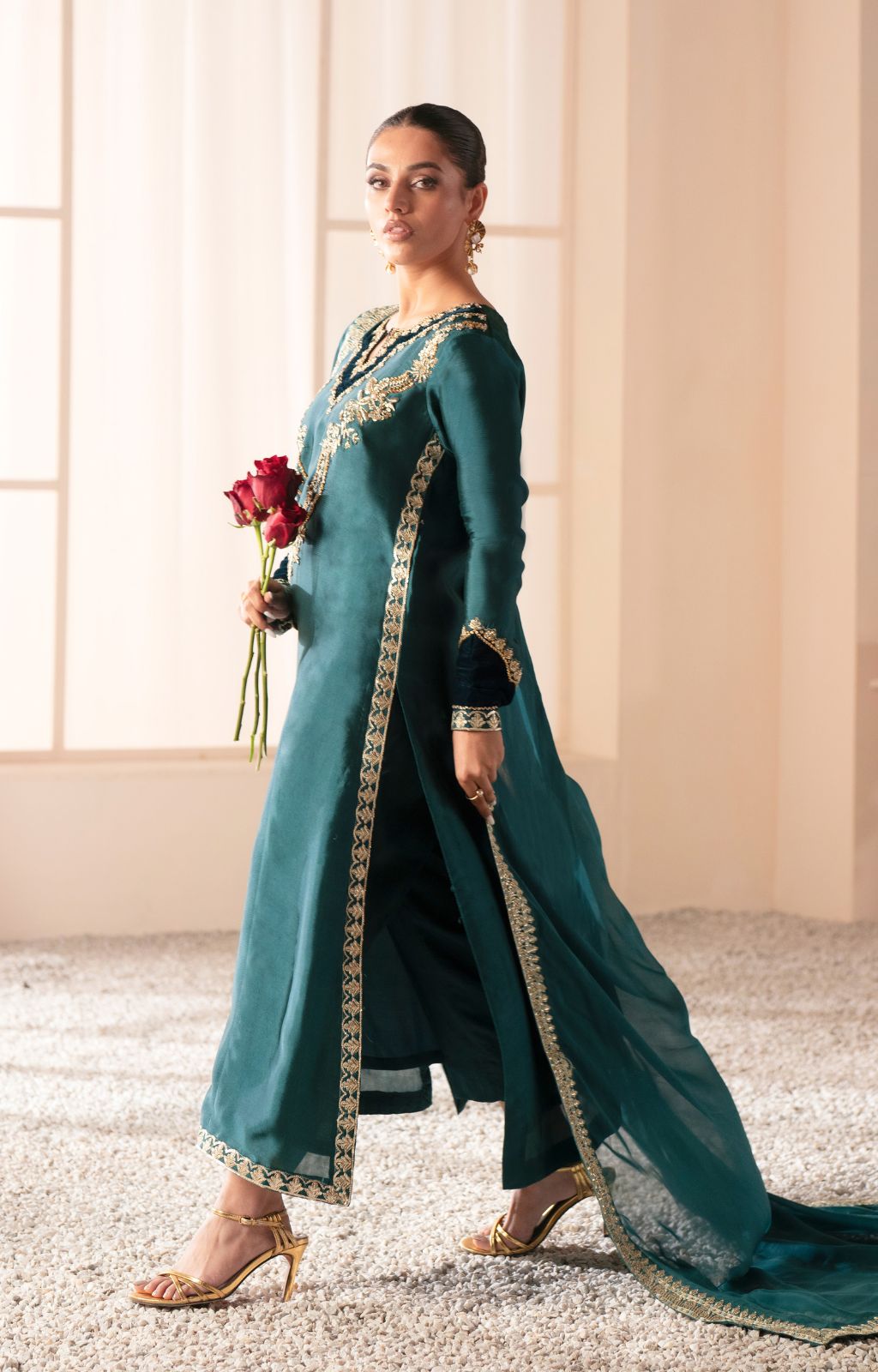 Ajr Couture | Symphony Luxe Festive 25 | Jade - Official AJR Couture stockist in UK - Sakeena London