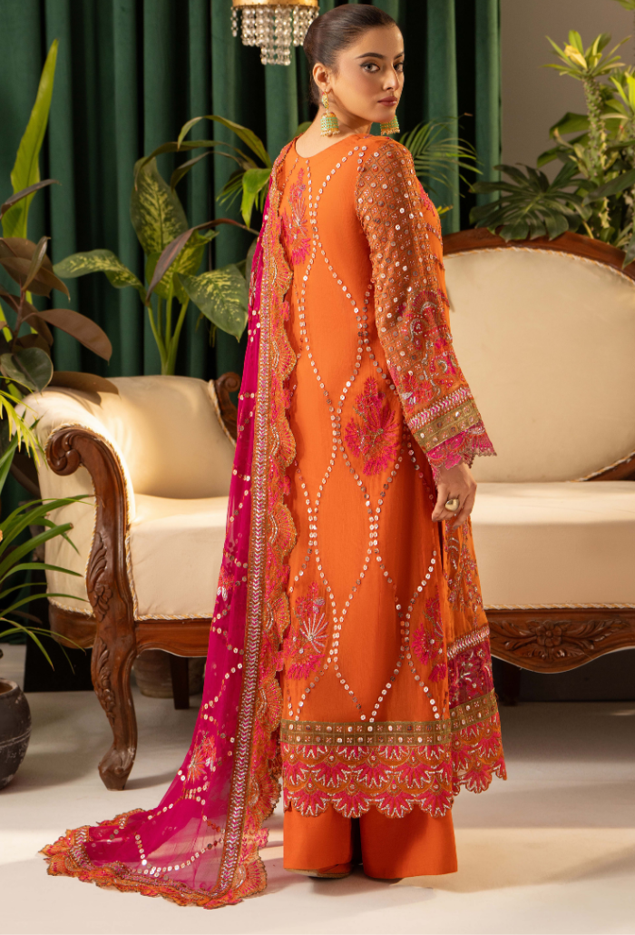Humdum | Chiffon Collection | HOC - D07 - Official Humdum stockist in UK - Sakeena London