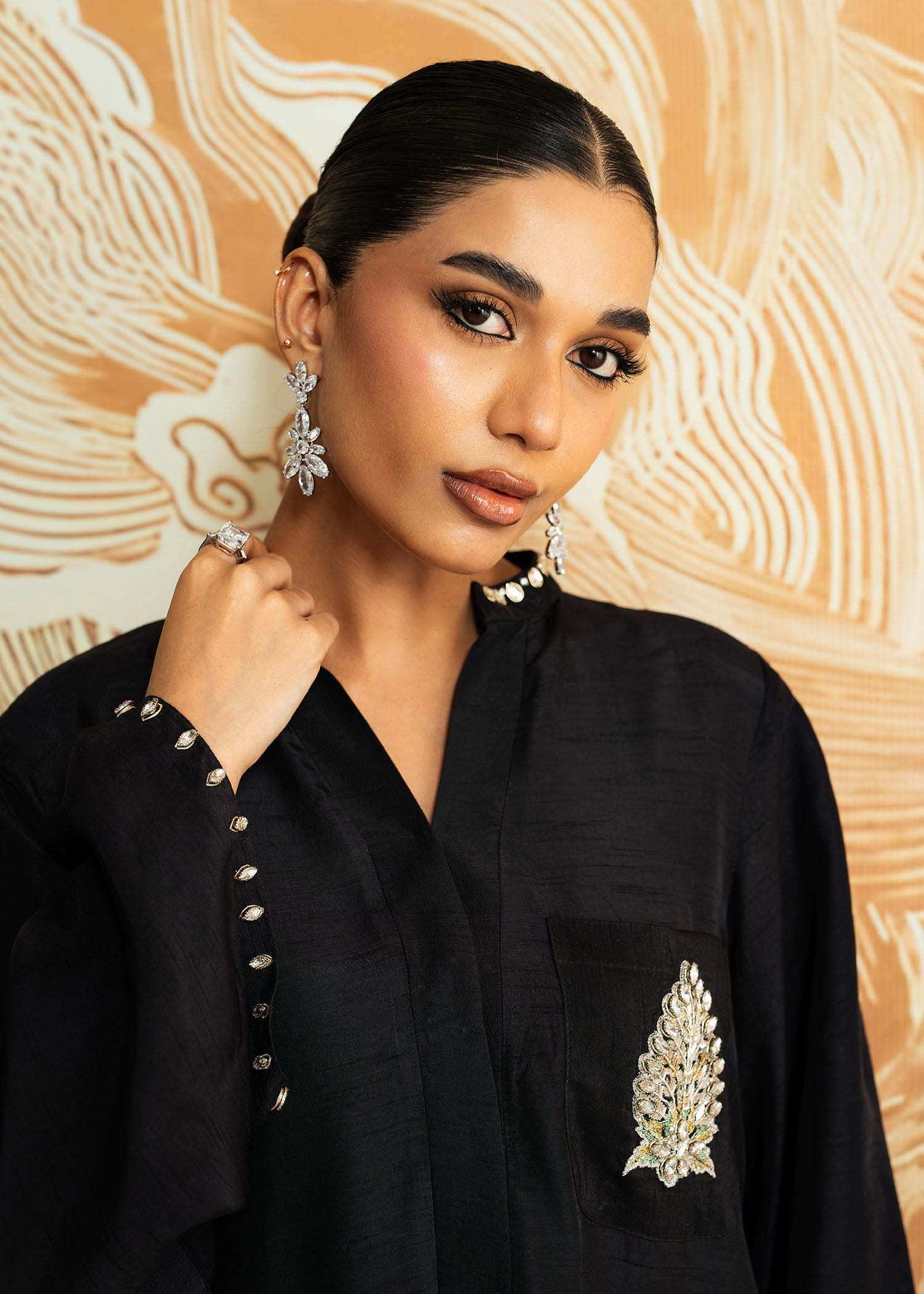Mahgul | Whispers of Silk | Black Diamond - Official Mahgul stockist in UK - Sakeena London