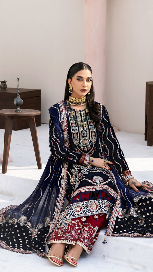 Zebtan | Andaz e Makhmal | ZAM-11 - Official Zebtan stockist in UK - Sakeena London