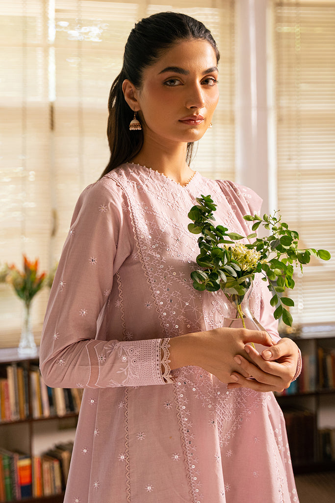 Cross Stitch | Mahiri Embroidered Lawn 24 | ROSY GLOW - Official Cross Stitch stockist in UK - Sakeena London