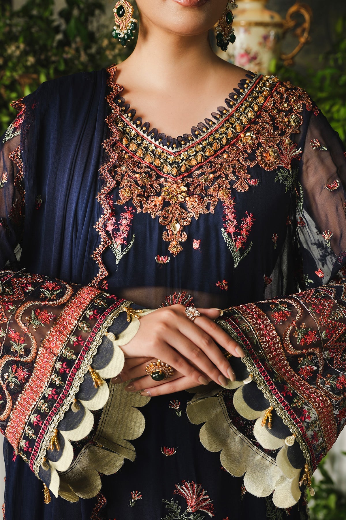 Paras by Pasha | Ayla Luxury Formals | PR102 Midnight - Official Paras by Pasha stockist in UK - Sakeena London