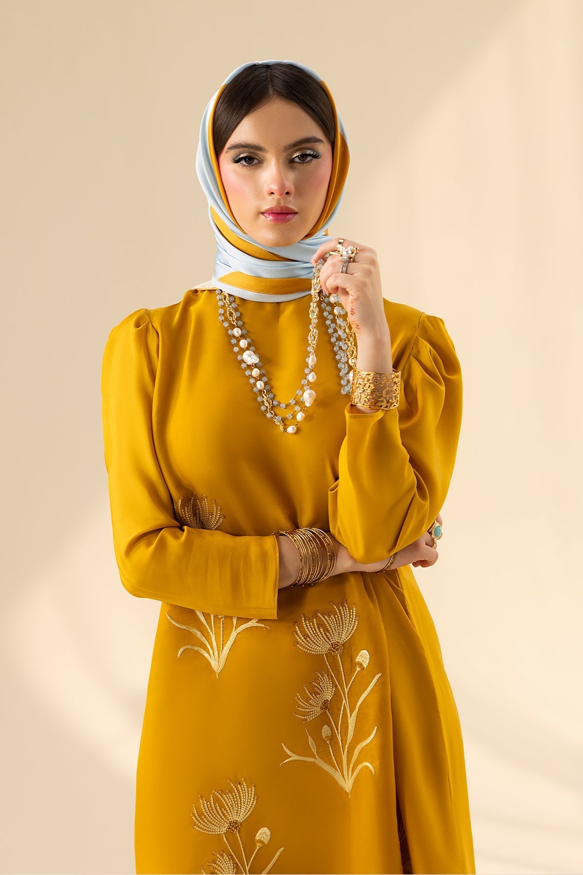 Erum Khan | Lillia Summer Edit | Honey Haze - Official Erum Khan stockist in UK - Sakeena London