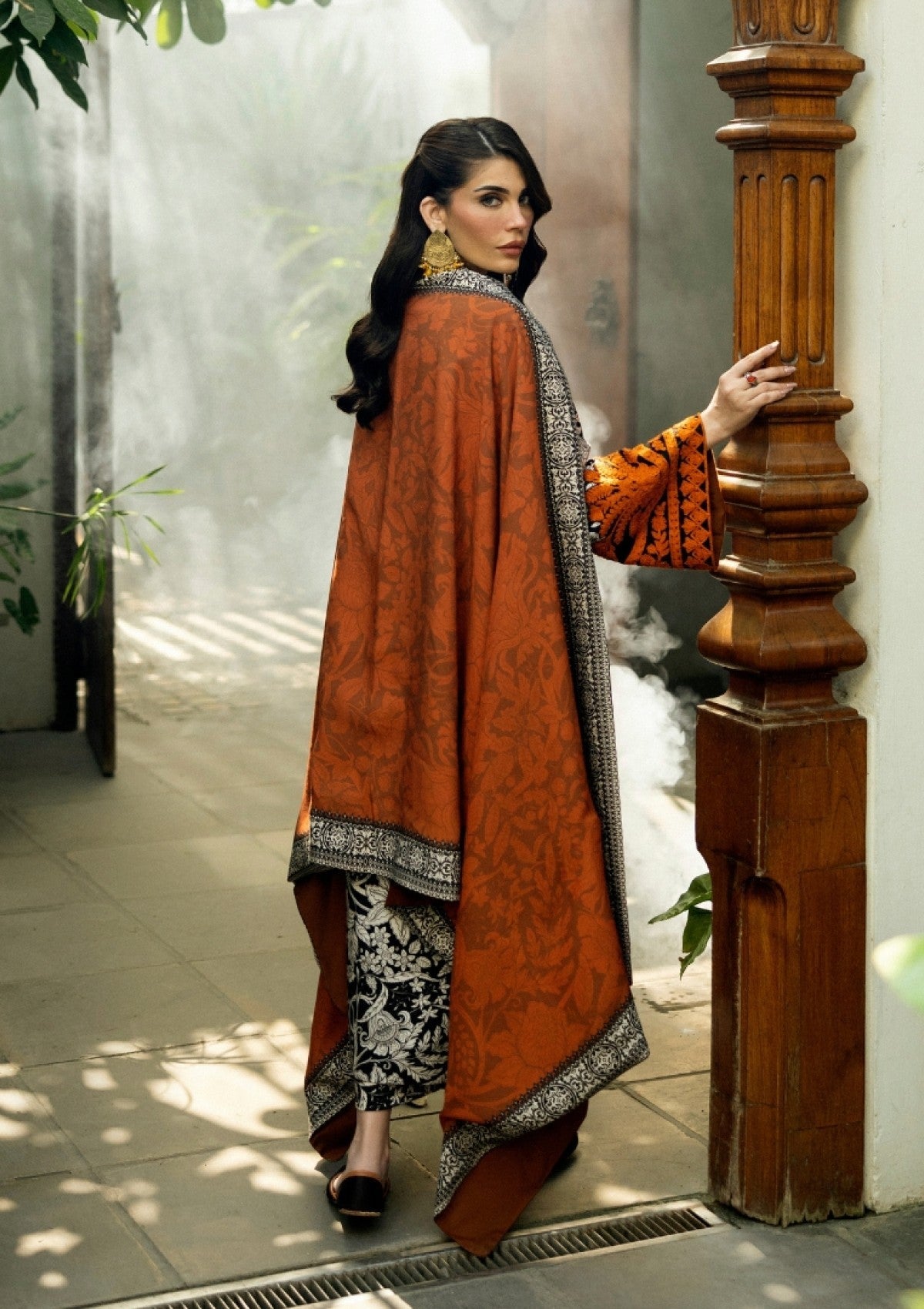 Winter Collection - Zainab Chottani - Winter Shawls 24 - ZC#06 - Mysha