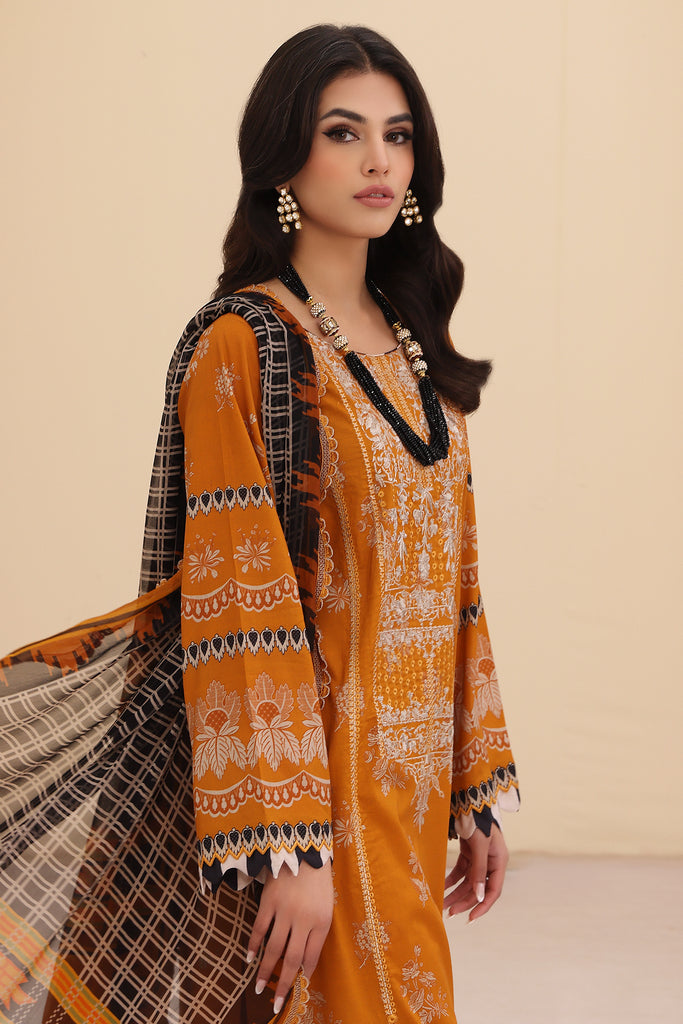 Charizma | Naranji Embroidered Lawn 24 | CN4-001 - Official Charizma stockist in UK - Sakeena London