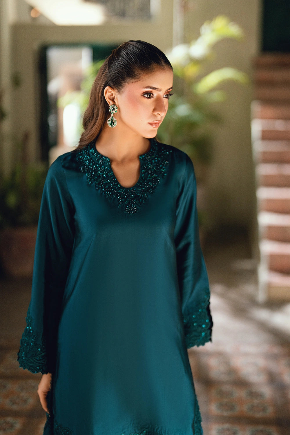 Azure | Vogue Formals | Teal Tiara