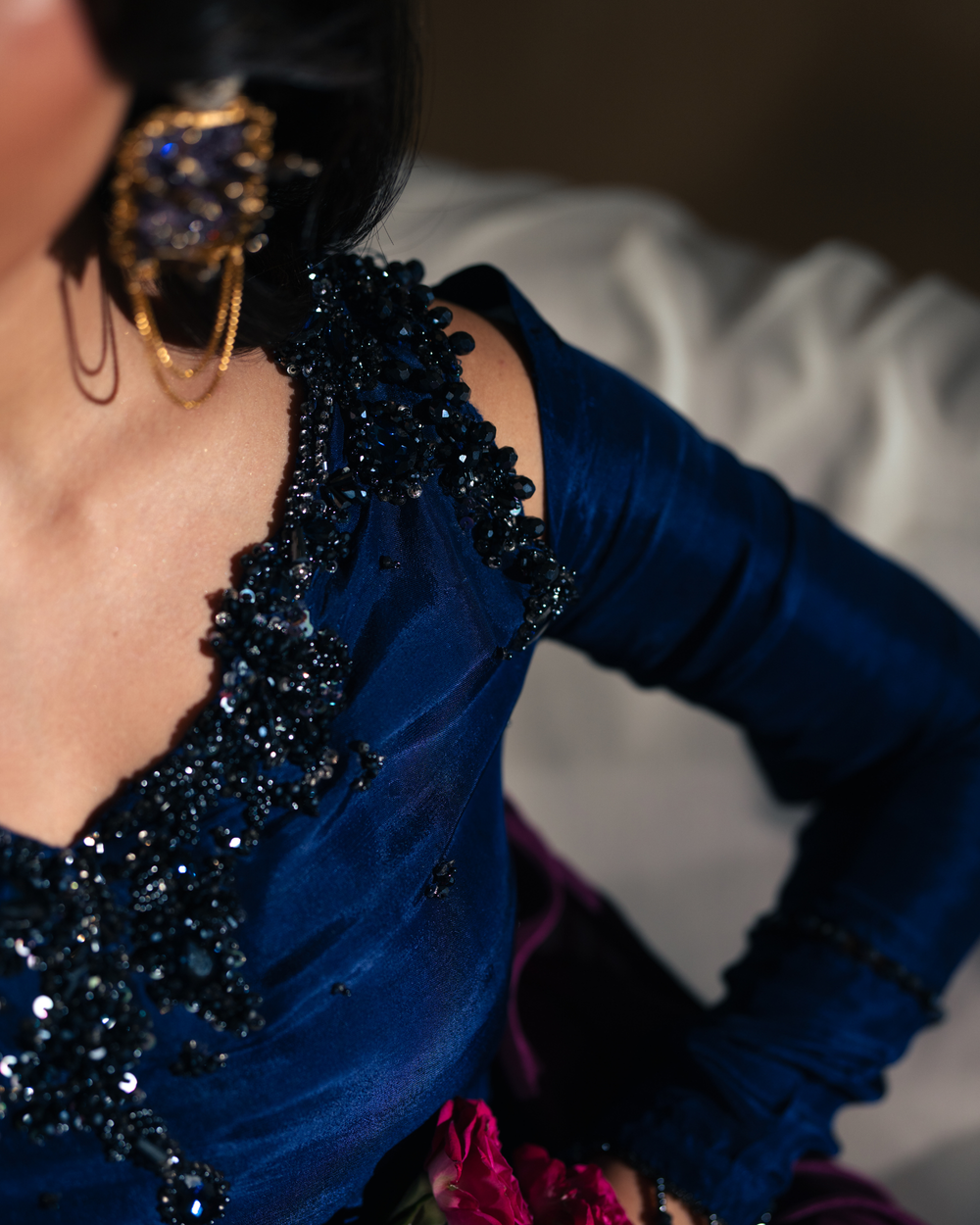 Vasal | Zyra Luxe Pret 26 | Sapphire drift - Official Vasal stockist in UK - Sakeena London