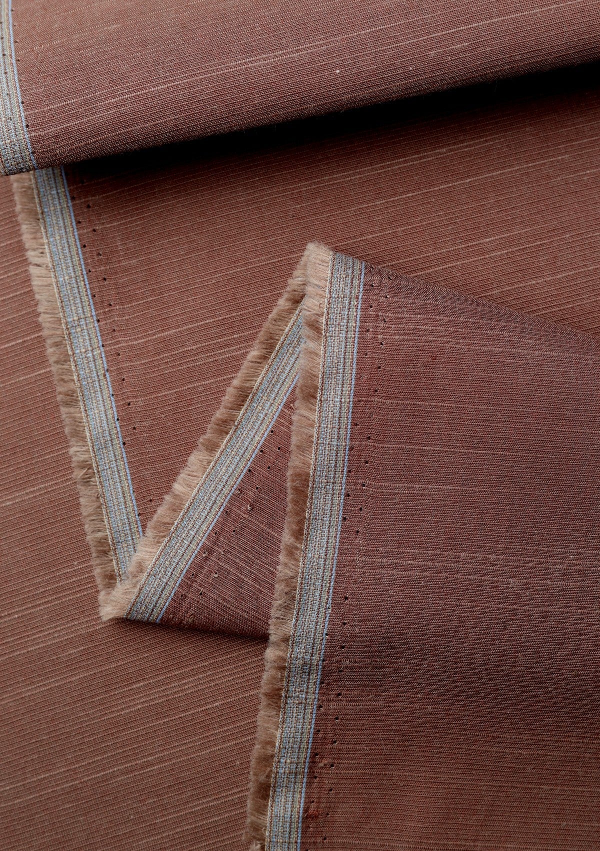 Elite Men Italian Cotton Slub - L Rust