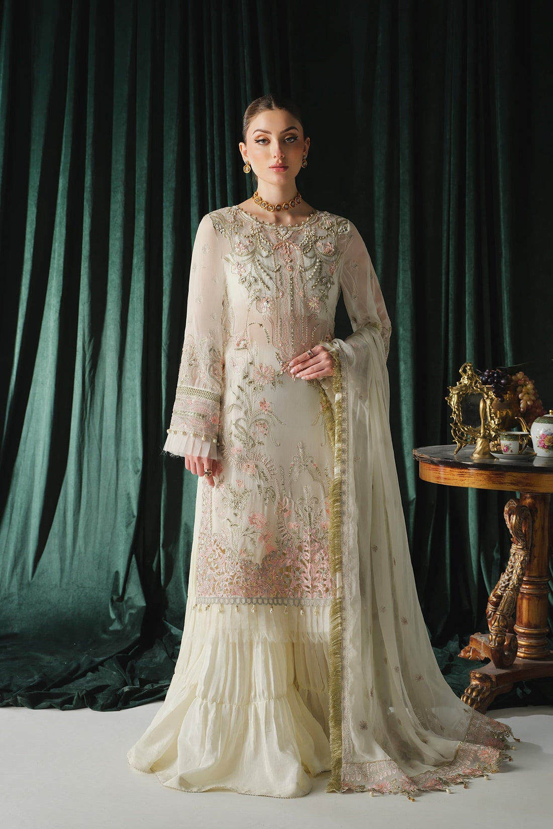 Paras by Pasha | Ayla Luxury Formals | PR107 Jasmine - Official Paras by Pasha stockist in UK - Sakeena London