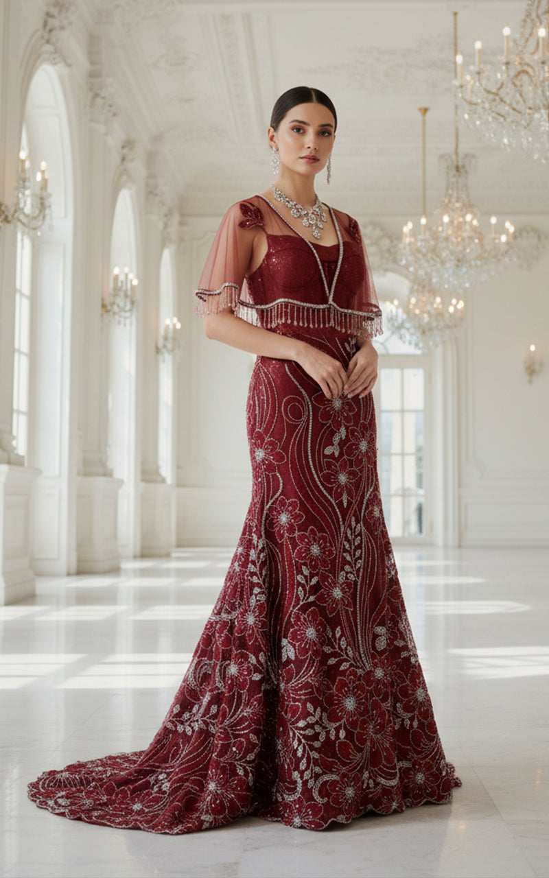Threads and Motifs | Formal Dresses 25 | 10319.2 - Official Threads and Motifs stockist in UK - Sakeena London