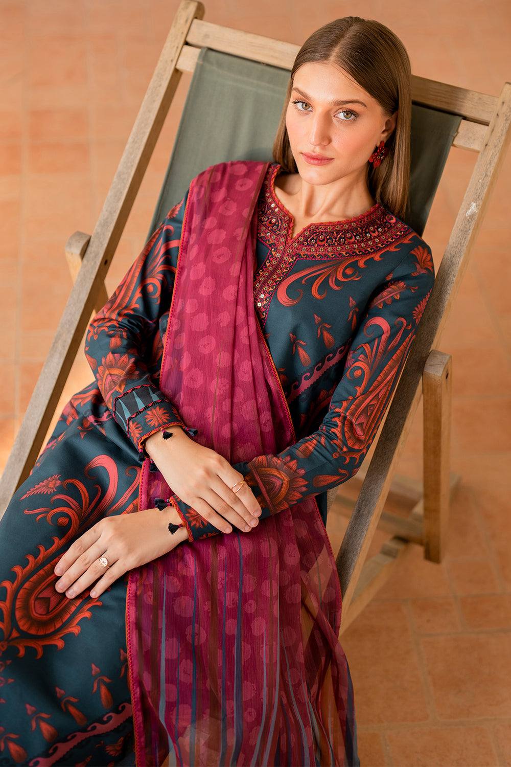Jazmin | Summer Lawn | USE-9061 - Official Jazmin stockist in UK - Sakeena London