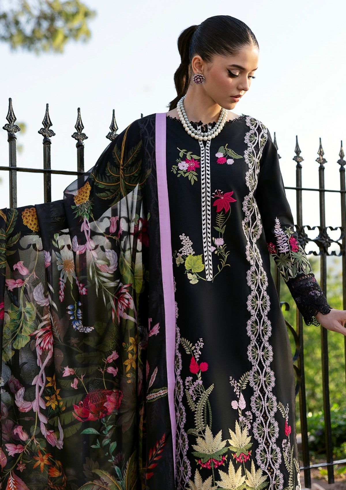 Lawn - Saira Shakira - Bloom - Eid Unstitched 25 - SSEL#6B - SAUVAGE