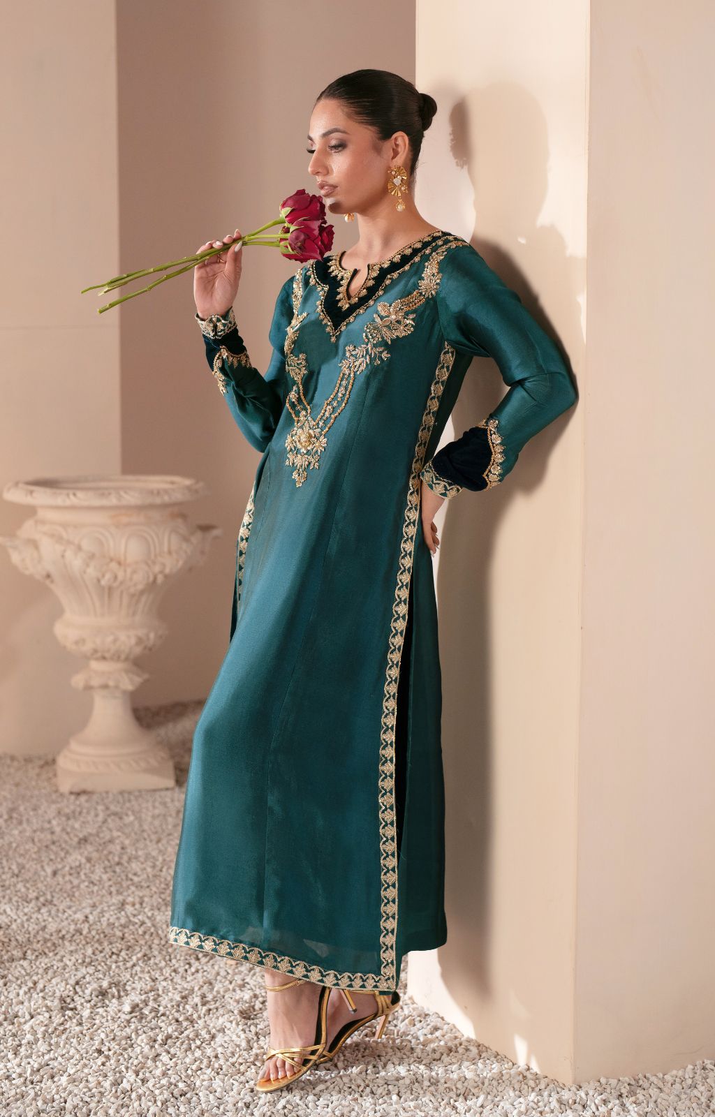 Ajr Couture | Symphony Luxe Festive 25 | Jade - Official AJR Couture stockist in UK - Sakeena London