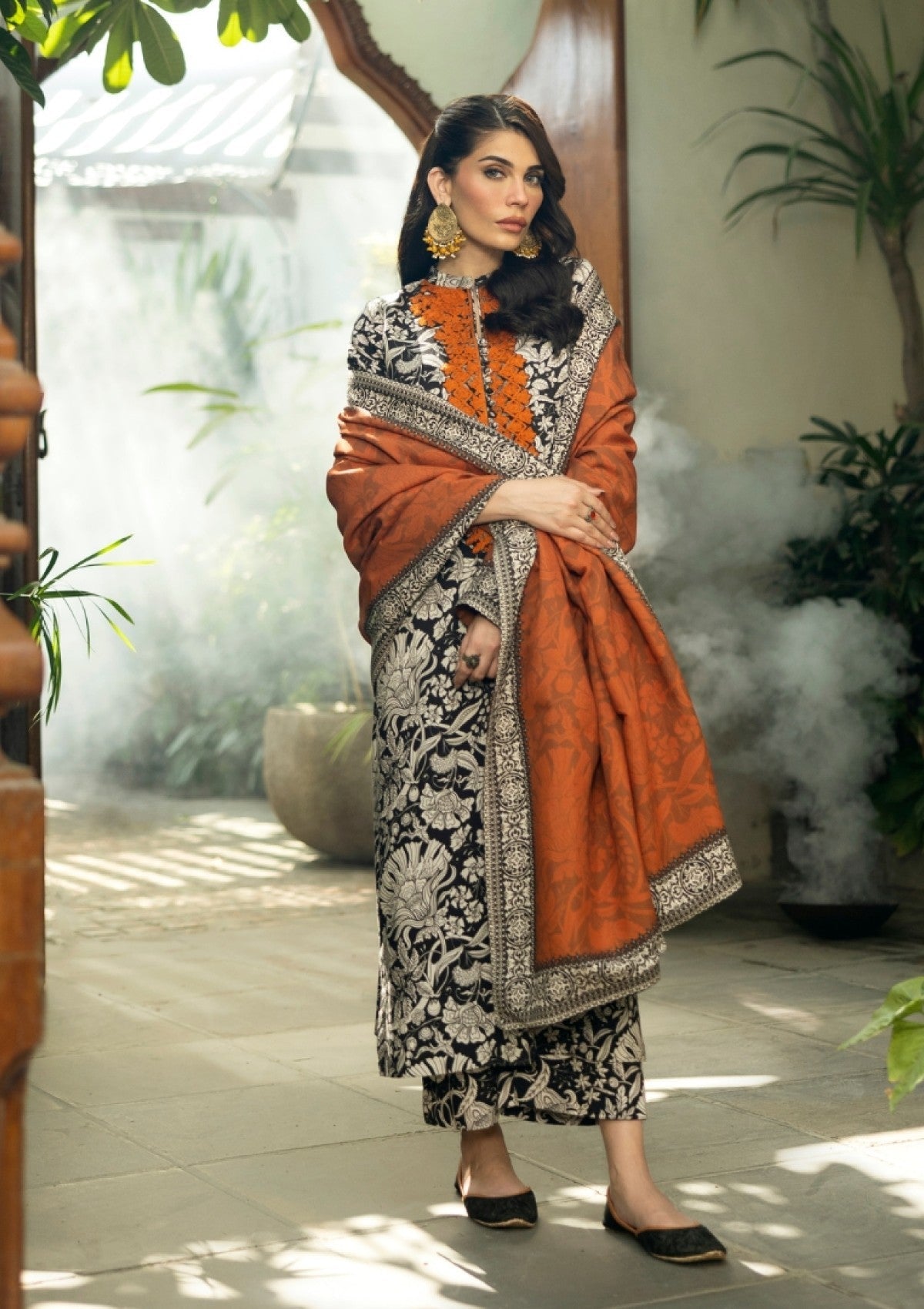 Winter Collection - Zainab Chottani - Winter Shawls 24 - ZC#06 - Mysha