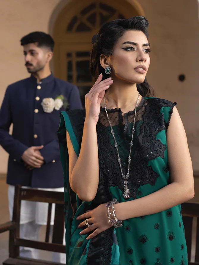 Faiza Faisal | Maya Luxury Lawn | Jaana - Official Faiza Faisal stockist in UK - Sakeena London