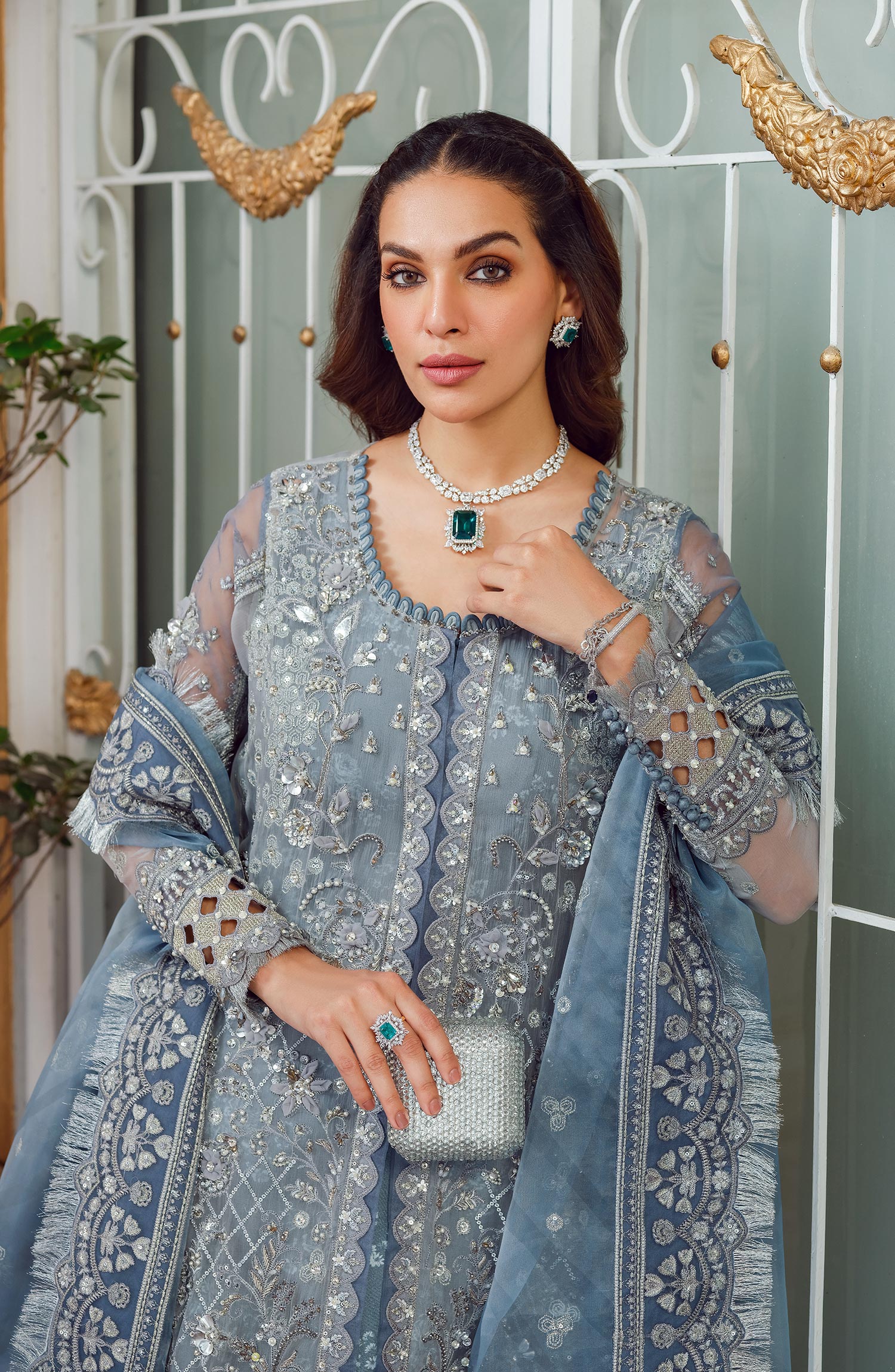 Mina Kashif | Luxury Pret | MK23-13-A/B - Official Mina Kashif stockist in UK - Sakeena London