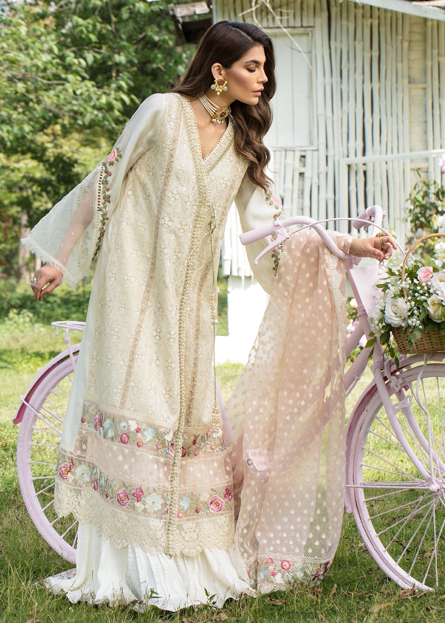 Saira Shakira | Luxury Pret | Blooming Jasmine - Official Saira Shakira stockist in UK - Sakeena London