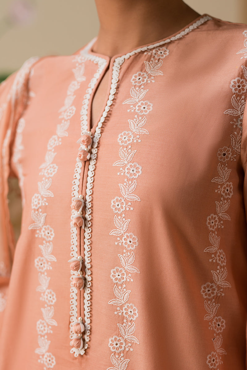 Cross Stitch | Chikankari Lawn Collection | P-03 - Official Cross Stitch stockist in UK - Sakeena London