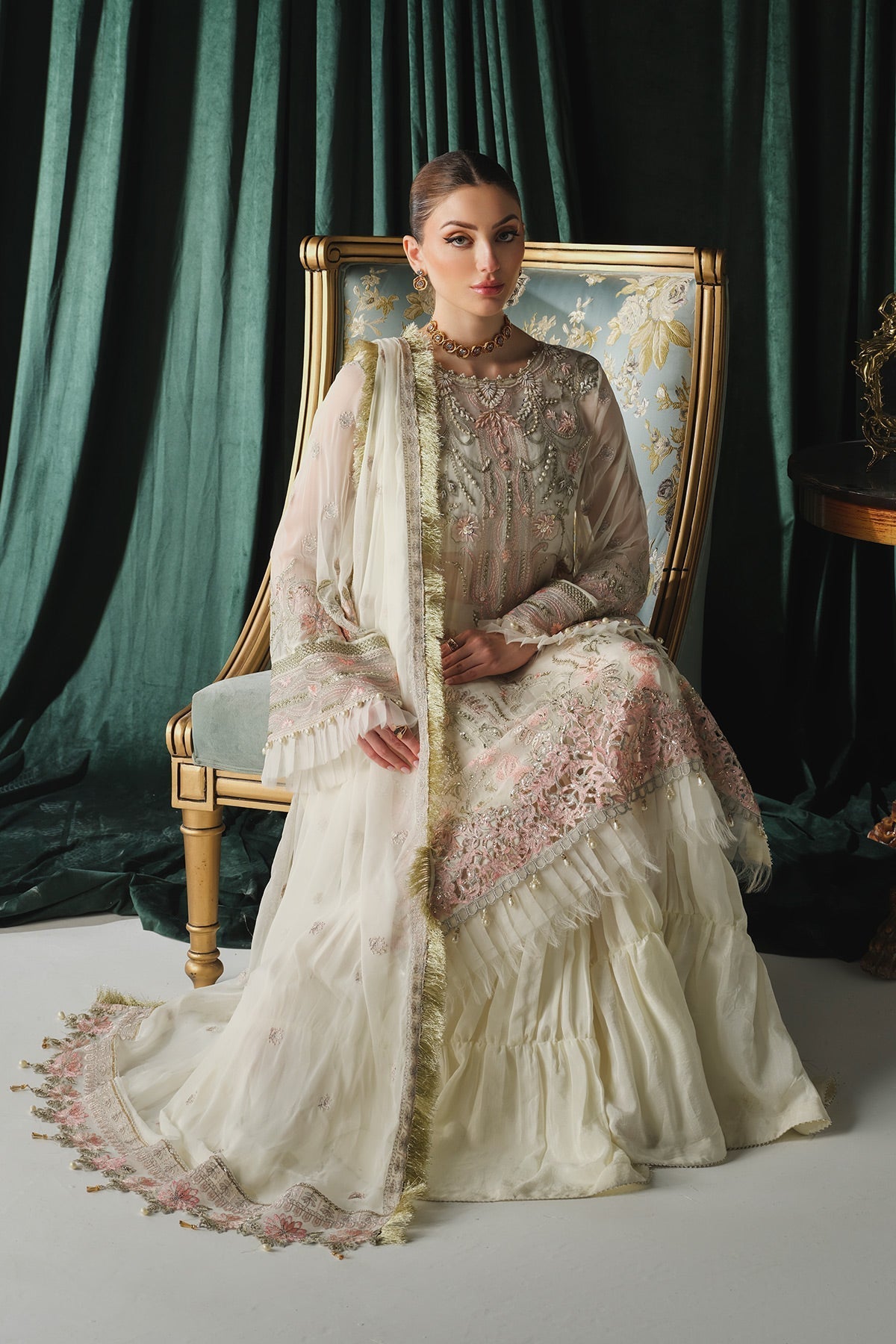 Paras by Pasha | Ayla Luxury Formals | PR107 Jasmine - Official Paras by Pasha stockist in UK - Sakeena London