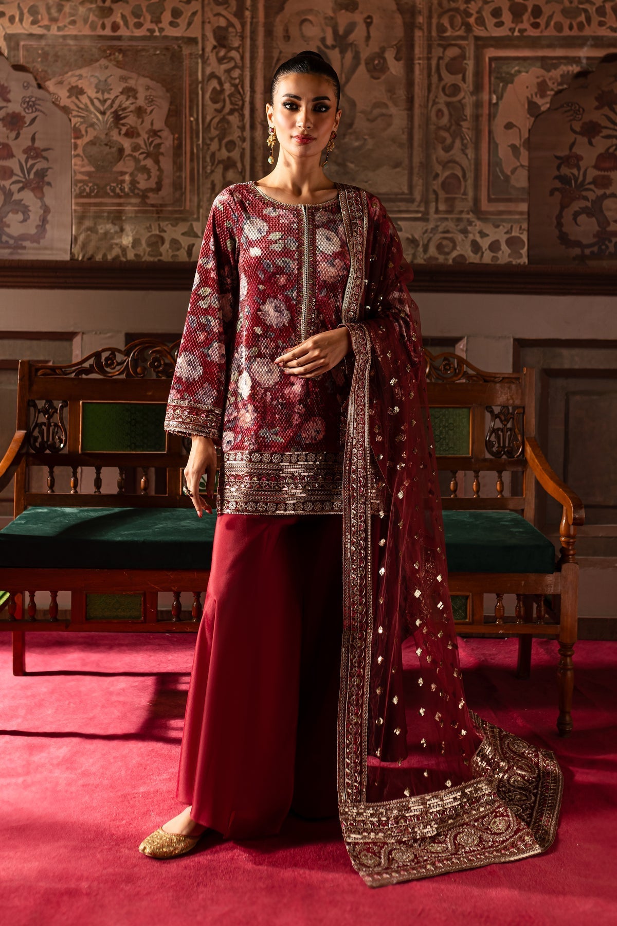 Batik | Zariya Festive Luxe Pret | Noor Bano - Official Batik stockist in UK - Sakeena London