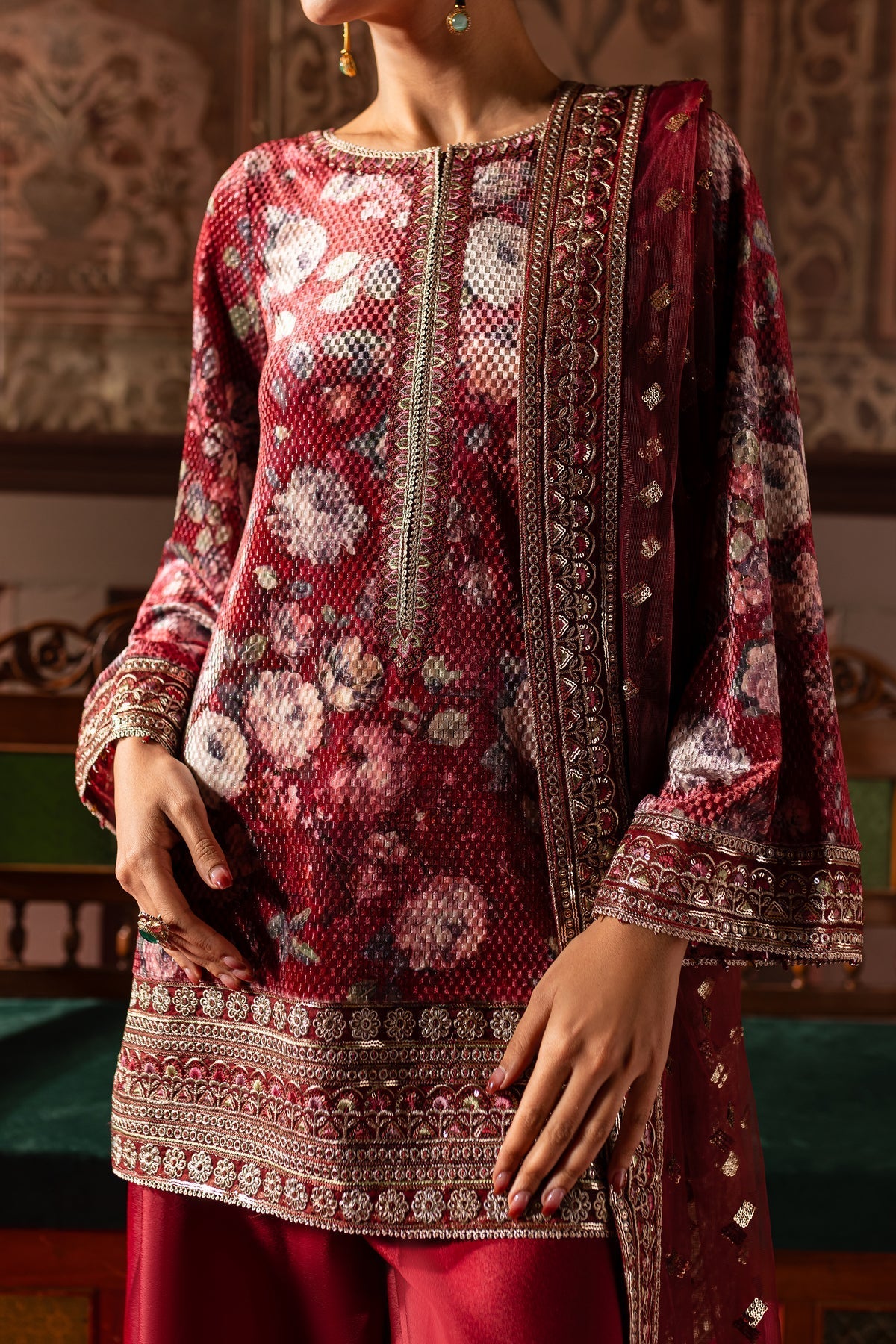 Batik | Zariya Festive Luxe Pret | Noor Bano - Official Batik stockist in UK - Sakeena London