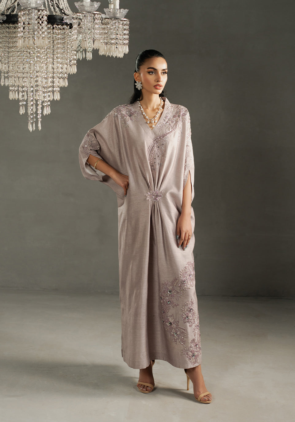 Zarqash | Silk Edit | ZQS 013 Lily - Official Zarqash stockist in UK - Sakeena London