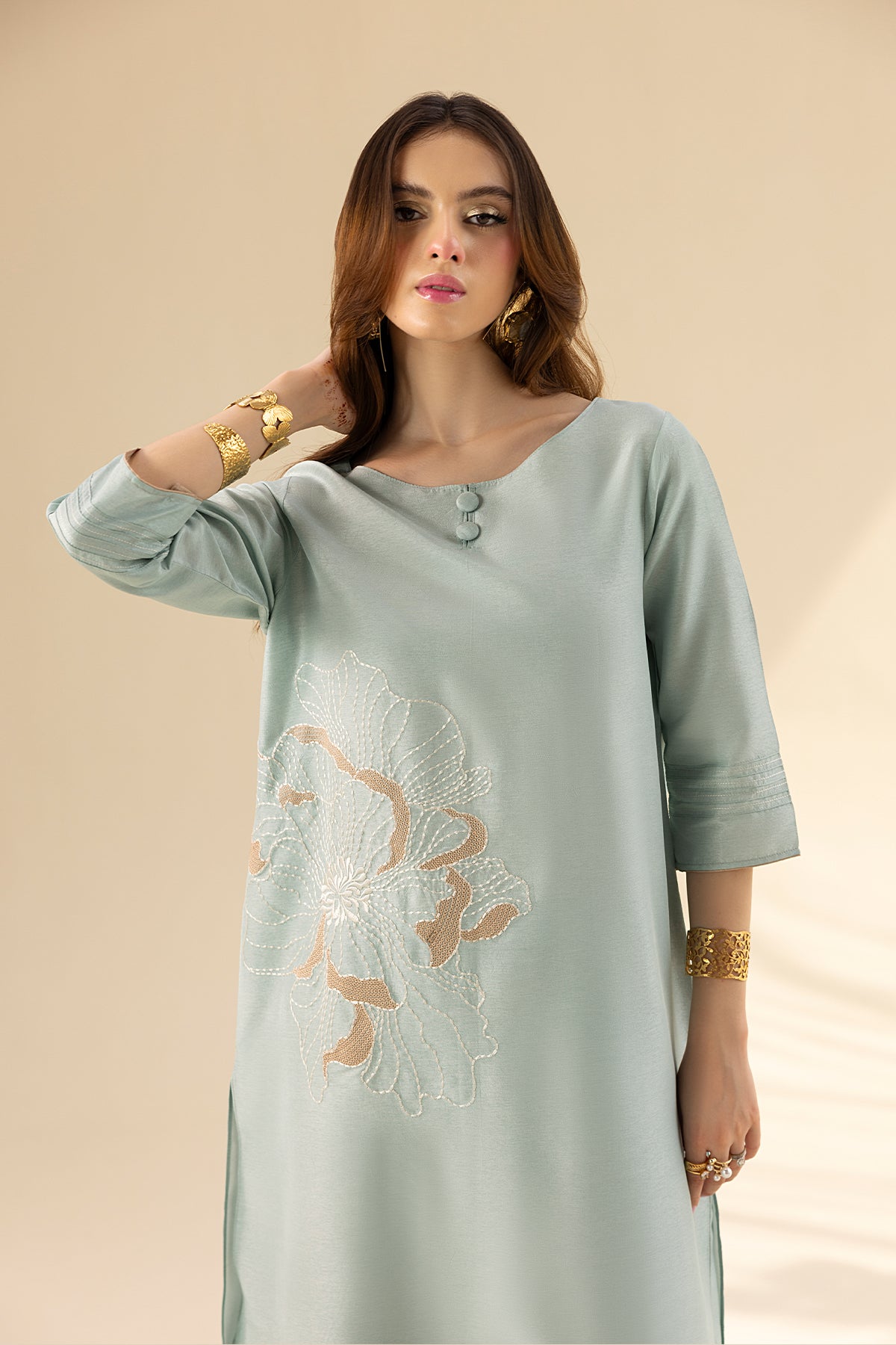 Erum Khan | Lillia Summer Edit | Aqua Breeze - Official Erum Khan stockist in UK - Sakeena London