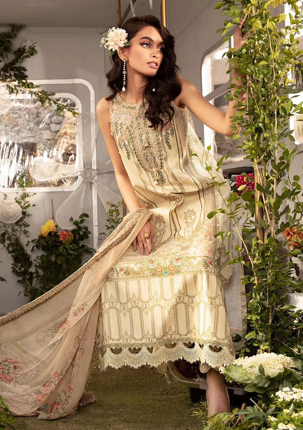 Lawn Collection - Maria B - M Prints - Spring Summer - MM24#4 A