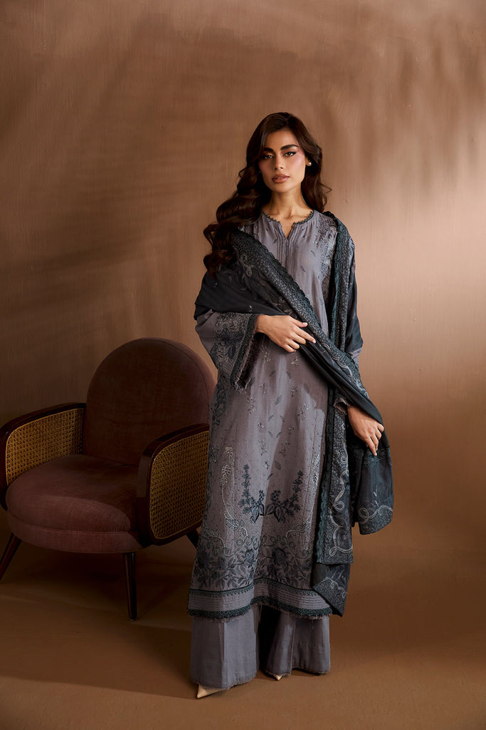 Sobia Nazir | Winter Shawl 25 | Design 5B - Official Sobia Nazir stockist in UK - Sakeena London