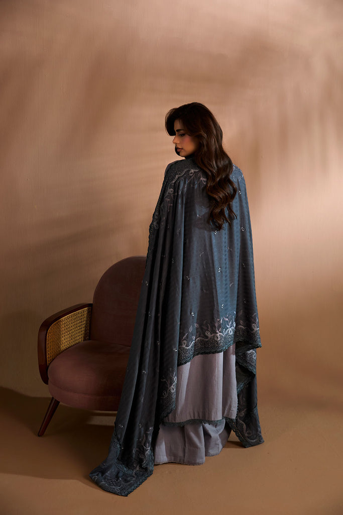 Sobia Nazir | Winter Shawl 25 | Design 5B - Official Sobia Nazir stockist in UK - Sakeena London