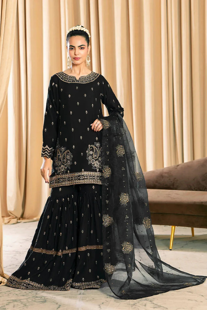 Ellena | Pret Dresses |3-PC Stitched Embroidered Suit 815NYS - Official Ellena stockist in UK - Sakeena London
