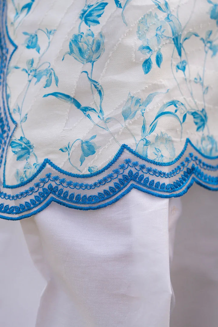 Ellena | Pret Dresses | 3-PC Stitched Embroidered Suit 978WHS - Official Ellena stockist in UK - Sakeena London