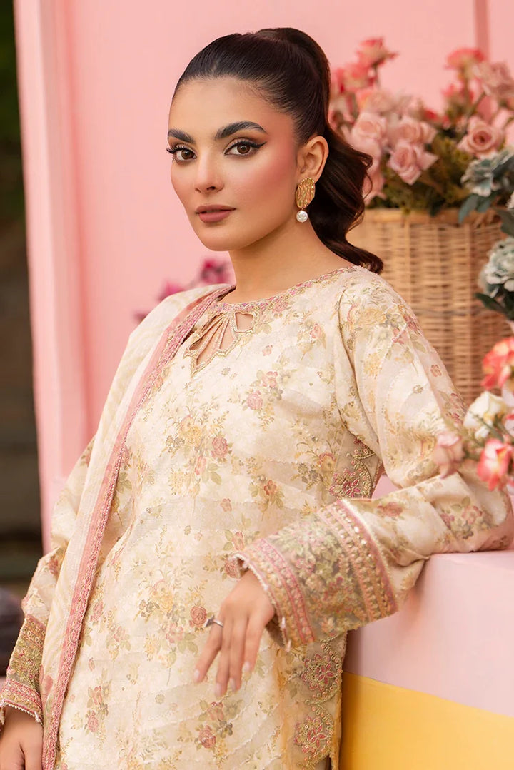 Ellena | Pret Dresses | 3-PC Stitched Embroidered Suit 979SKS - Official Ellena stockist in UK - Sakeena London