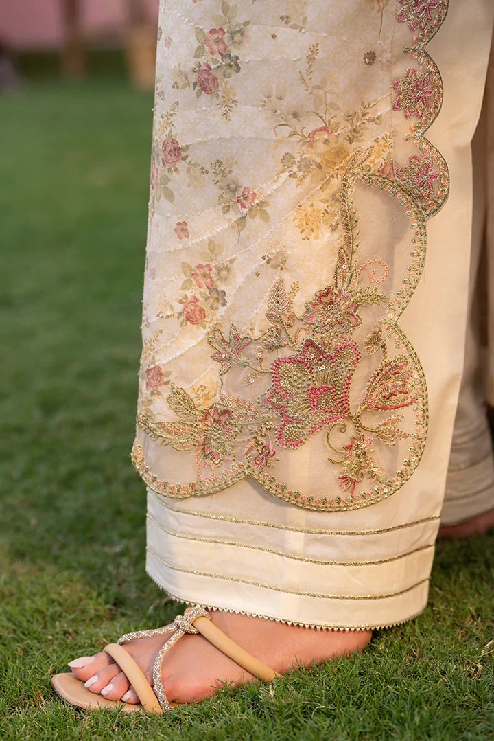 Ellena | Pret Dresses | 3-PC Stitched Embroidered Suit 979SKS - Official Ellena stockist in UK - Sakeena London