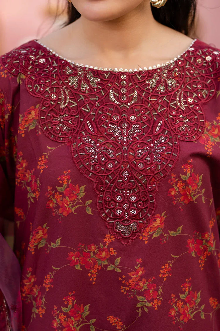 Ellena | Pret Dresses | 3-PC Stitched Embroidered Suit 994MRS - Official Ellena stockist in UK - Sakeena London