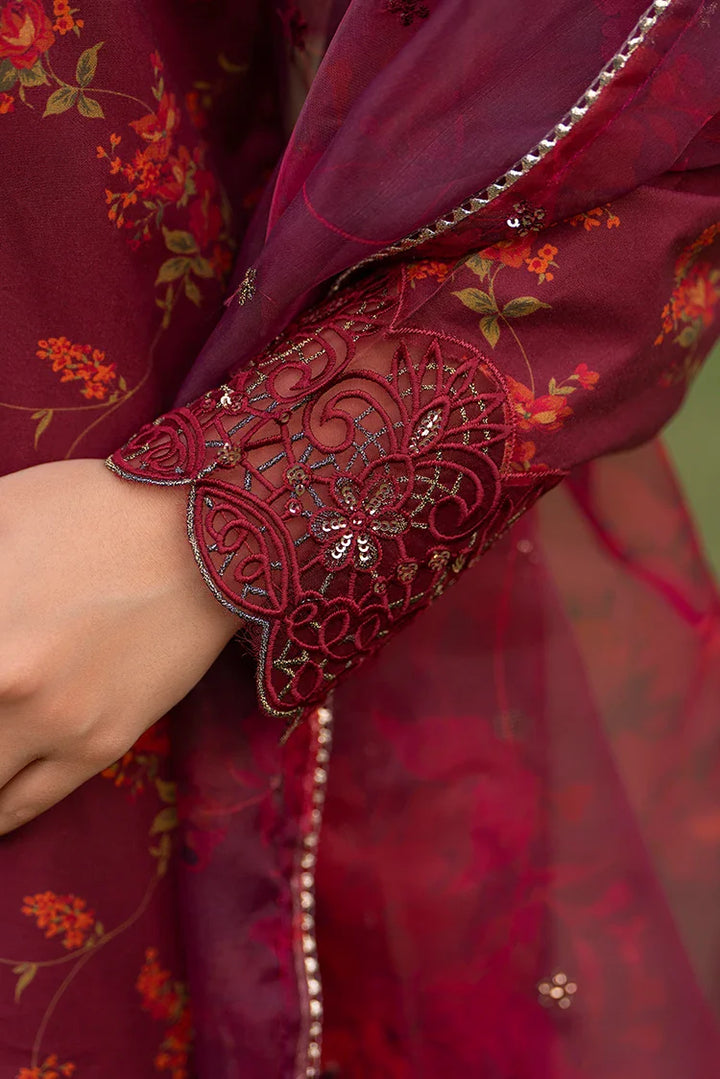 Ellena | Pret Dresses | 3-PC Stitched Embroidered Suit 994MRS - Official Ellena stockist in UK - Sakeena London