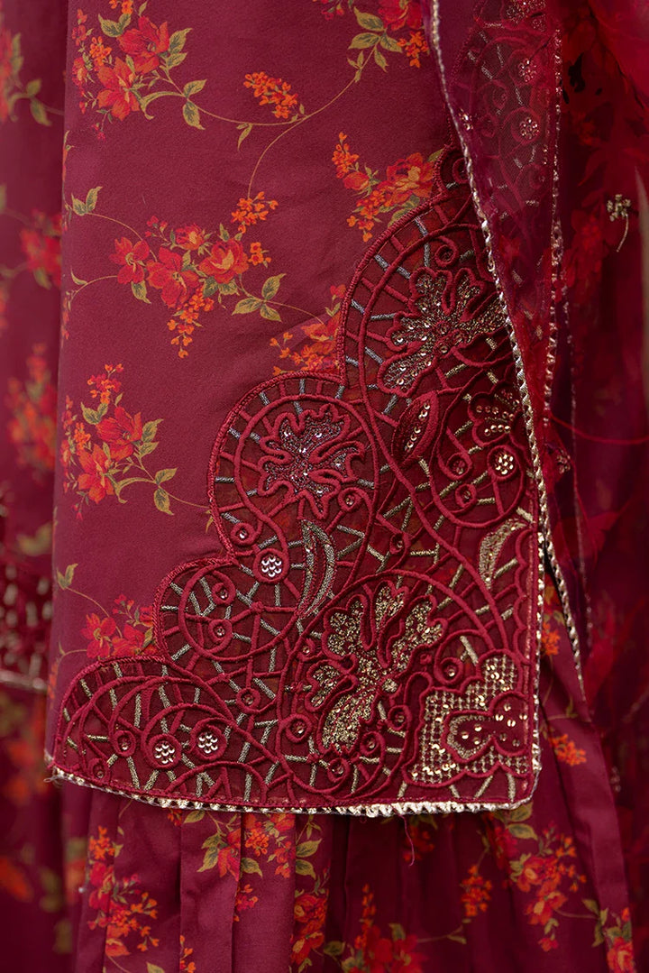 Ellena | Pret Dresses | 3-PC Stitched Embroidered Suit 994MRS - Official Ellena stockist in UK - Sakeena London